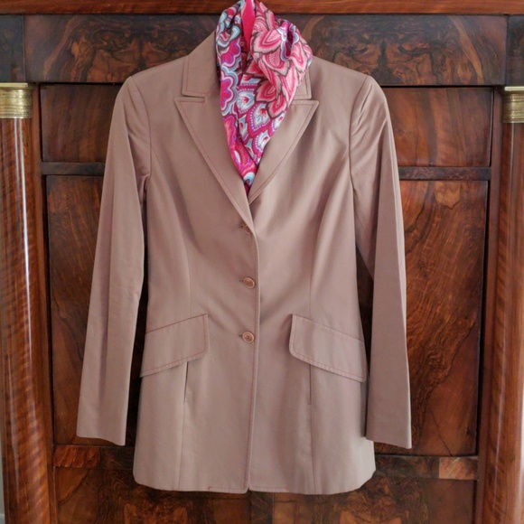 🔥HP🔥Luciano Barbera, cotton blazer beige, Italy - Picture 4 of 13